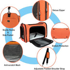 Soft Sided Carrier for Small Medium Cats Dogs, TSA Airline Approved Collapsible - Image 3