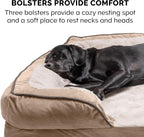 Furhaven Orthopedic Dog Bed for Large/Medium Dogs w/ Removable Bolsters & - Image 12