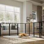 Yaheetech Dog Playpen Outdoor, 40 inch 24 Panels Dog Pen Indoor Heavy Duty - Image 3