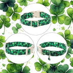 St Patricks Day Dog Collar for Medium Dogs - Image 7