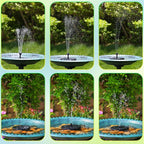 AMZtime Solar Fountain, 2025 Upgraded Solar Water Fountains - Image 8