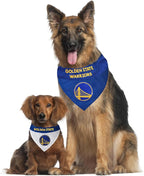 Pets First NBA Golden State Warriors Reversible Bandana Size XX-Large - Image 4