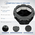 Portable Dog Playpen for Large Dogs, Collapsible Puppy Pet Cat Playpen - Image 5