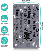 Pet Feeding Mat for Floors Waterproof Dog Mat for Food and Water Absorbent - Image 4