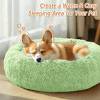 JOLLYVOGUE Calming Dog Bed Medium Size Dog, Anti-Anxiety Donut Medium Pet Bed - Image 5
