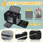 Petskd Pet Carrier 17x11x10.5 Delta American United Airline Approved, Pet - Image 5