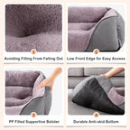 MIXJOY Dog Beds for Large Dogs, Big Pet Bed Large Size Dog Washable, Orthopedic - Image 3