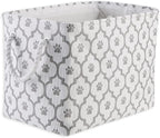 Bone Dry Pet Storage Collection Lattice Paw Print, Medium Rectangle by BoneDry