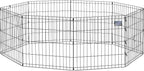 MidWest Homes for Pets Folding Metal Puppy / Dog Exercise Pen, Indoor/Outdoor by MidWestHomesForPets