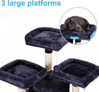 Hey-brother Cat Tree, 71 inches XL Large Cat Tower - Image 3