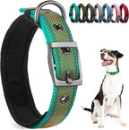 PetiFine Dog Collar for Large Dogs, Neoprene Padded and Adjustable, Reflective by PetiFine