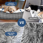 Calming Extra Large Dog Bed for Couch, 45 x 37 inch Removable Couch Cover for - Image 4