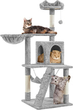 Yaheetech | 54in Cat Tree | Multi-Level Cat Tower w/Spacious Perch, Cozy Condo by Yaheetech