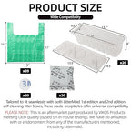 20-Pack Disposable Litter Box Waste Receptacles Compatible - Image 2