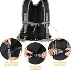 WOYYHO Pet Dog Carrier Backpack Small Dog Front Backpack Ventilated Dog Carrier - Image 3