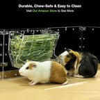 GuineaLoft™ 2-in-1 Hay & Food Feeder - Image 2