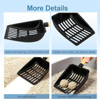 Cat Litter Scoop, Metal Litter Scoop, Heavy Duty Metal Cat Scooper - Image 5