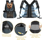 WOYYHO Pet Dog Carrier Backpack Small Dog Front Backpack Ventilated Mesh Dog - Image 3