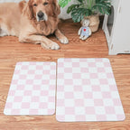 Ralxion Checkered Dog Feeding Mat, Absorbent Mats - Image 3