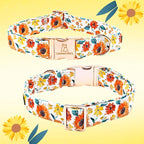 Lionheart glory Dog Collar Bow Collar Floral Dog Collar - Image 3