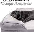 Furhaven Orthopedic Dog Bed for Medium/Small Dogs w/ Removable Bolsters & - Image 11