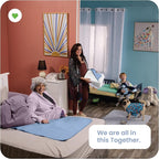 IMPROVIA® Washable Underpads, Heavy Absorbency Reusable Incontinence Pads - Image 7