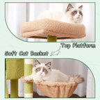 Cat Tree, 41.3" Cat Tower for Indoor Kittens - Image 6