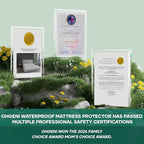 OhGeni Waterproof Mattress Protector, Fitted Sheet - Image 8