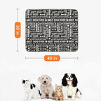 Waterproof Dog Blankets Pet Blanket, Soft Fluffy Sofa Car Bed Protector - Image 2