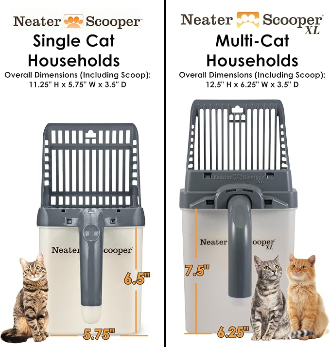 Neater Pet Brands Neater Scooper XL Cat Litter Scoop, 15 Refill Bags – - Image 5