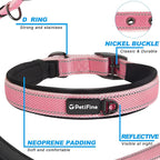 PetiFine Neoprene Padded Dog Collar, Heavy Duty Comfort Dog Collar - Image 3