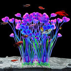 AQUANEAT Artificial Fish Tank Plants, Plastic Aquarium Accessories Large - Image 4
