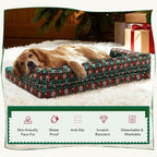 Christmas Dog Bed Large Sized Dogs-Orthopedic Waterproof Dog Beds, Comfort Pets - Image 6