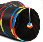 Tempcore Pet Cat Tunnel Collapsible Toy, 3-Way Kitty Tunnel - Image 4