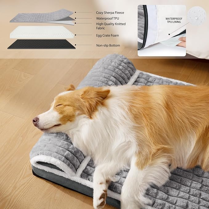 Orthopedic Jumbo Dog Bed Large Sized Dog - Image 3