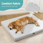 Big Dog Bed for Giant Dogs, Rectangular XXL Orthopedic Dog Beds Extra Large - Image 3