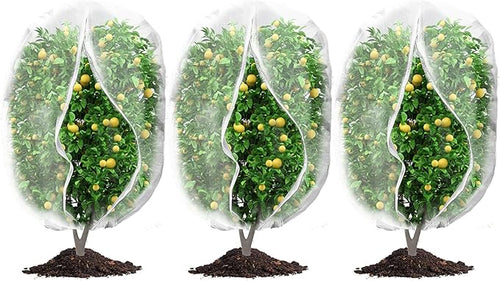 3Pcs Plant Covers from Insects, Bird Netting Barrier by Waybas