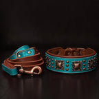 PET ARTIST Soft Padded Leather Dog Collar, 2 inch Wide Genuine Leather Dog - Image 3