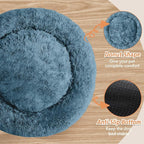 JOLLYVOGUE Calming Dog Bed Large Size Dog, Anti-Anxiety Donut Large Pet Bed - Image 3