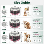 Love's cabin Pet Puppy Dog Playpen, Large Dog Tent Crates Cage Indoor/Outdoor - Image 2