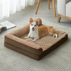 BFPETHOME Orthopedic Dog Beds for Large Dogs-Waterproof Sofa Dog Bed by BFPETHOME