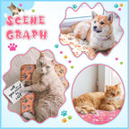 Tatuo 4 Pcs Dog Blanket for Pet Cat Blankets Indoor Puppy Teething Stuff Toys - Image 6