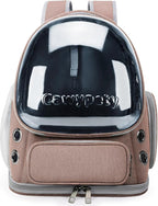 Cat Backpack Carrier, Breathable Cat Carrier Large Space Bubble Pet Backpack by Cawypety