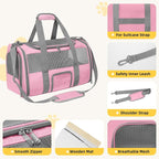 Pet Carrier Airline Approved for Puppy Medium Cats 15 Lbs Small Dog Carrier - Image 2