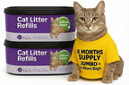 Double Pack Cat Litter Refills by AMAZINK Compatible by AMAZINK