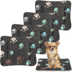 Tuanse 4 Pack Ultra Soft Dog Cat Bed Mat Small Animal Guinea Pig Bed by Tuanse