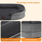 Dwanton Orthopedic Dog Bed for Extra Extra Large Dogs - Image 5