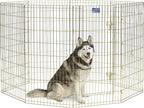 MidWest Homes for Pets Folding Metal Dog Exercise Pen, Indoor/Outdoor Playpen by MidWestHomesForPets