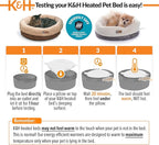 K&H Pet Products Heated Cat Bed Indoor, Thermo-Snuggle Cup Bomber Soft Heated - Image 7