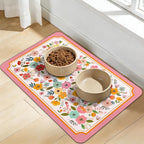 Dog Food Mat for Bowls, Absorbent Quick Dry Dog Cat Mats for Food and Water - Image 9
